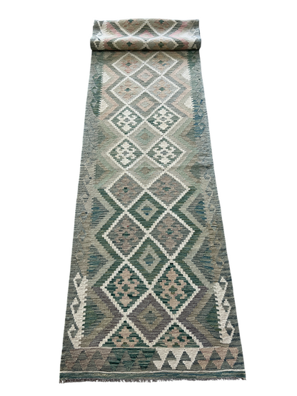 Flatweave kilim, Maimaneh-Afghan 510x83 cm | Rug# 27458