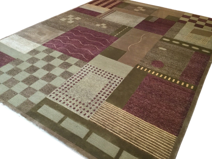 ABC Modern Tibetan Weave designer Rug  366×274 cm | Rug# 9385
