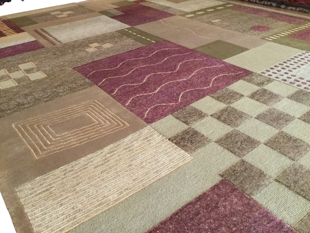 ABC Modern Tibetan Weave designer Rug  366×274 cm | Rug# 9385