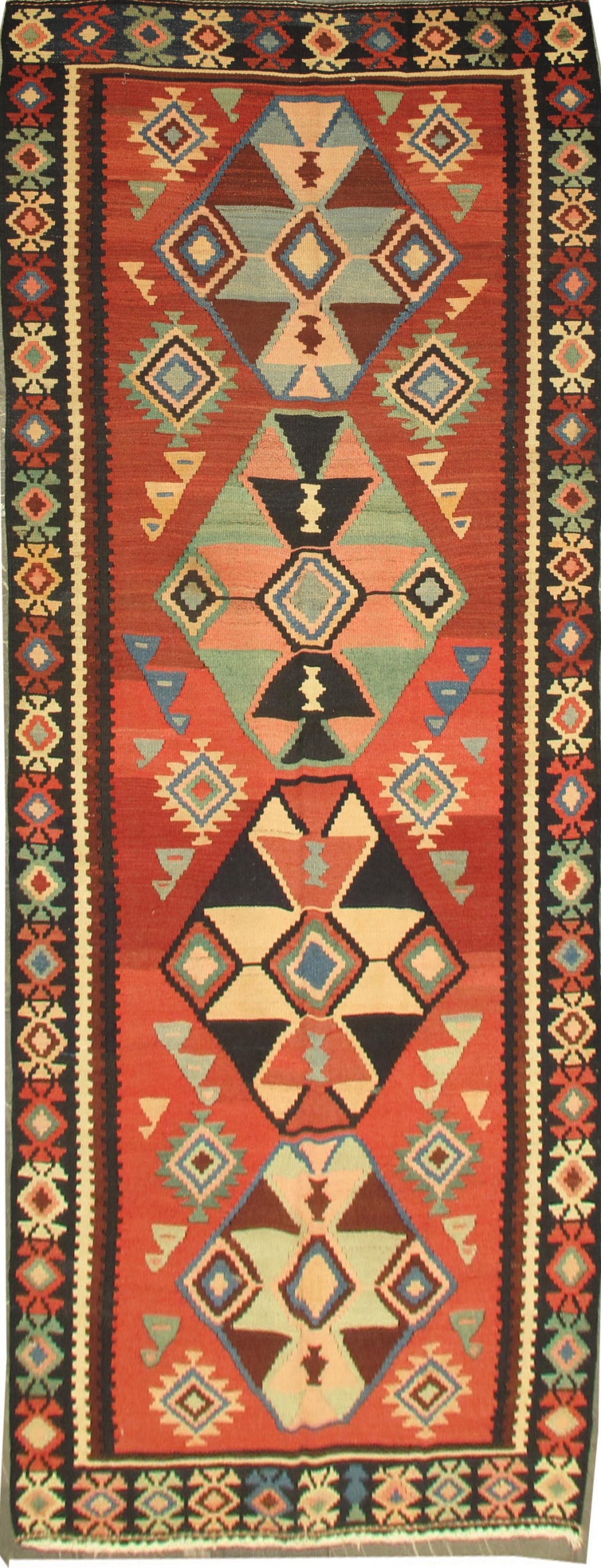 Antique Sahsavan Kilim 392×142cm