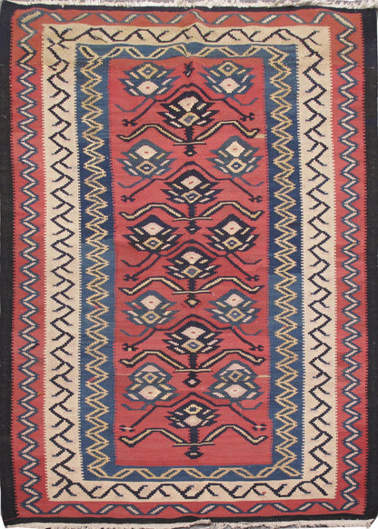 Vintage Bijar Kilim 226x145cm