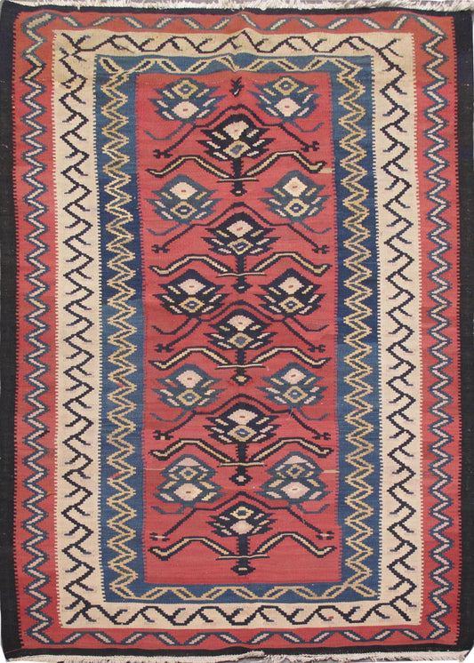 Vintage Bijar Kilim 226x145cm