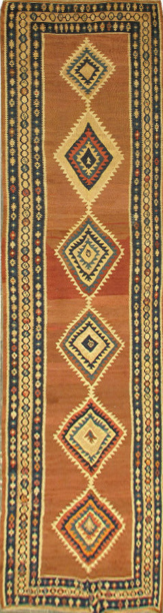 Antique Kurdi Kilim 426x110cm