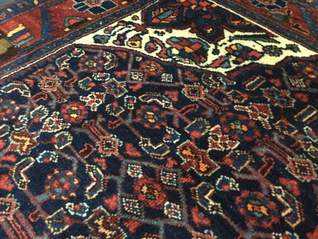 Antique Persian Afshari-Bijar 236x130cm | Rug# 2867