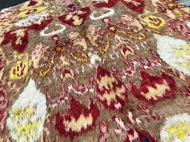 Hand knotted , Modern design Berber wool rug 288x197 cm | Rug# 25118