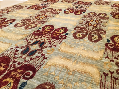 Afghan Ikat Design Rug 194x145cm | Rug# 23951