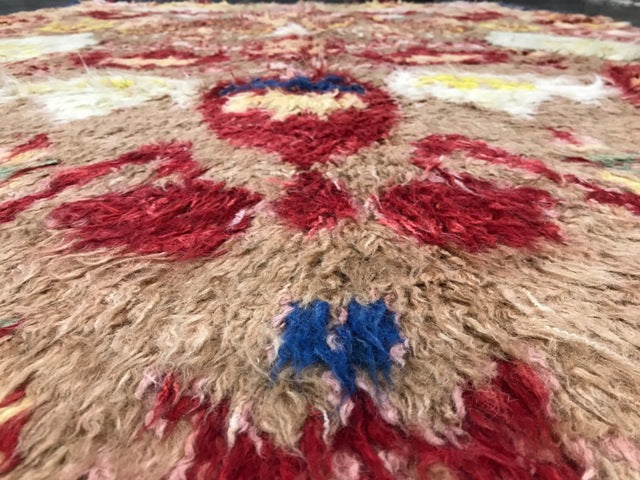 Hand knotted , Modern design Berber wool rug 288x197 cm | Rug# 25118
