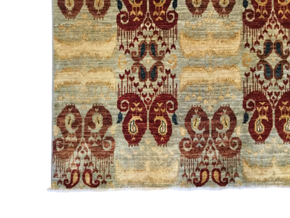 Afghan Ikat Design Rug 194x145cm | Rug# 23951