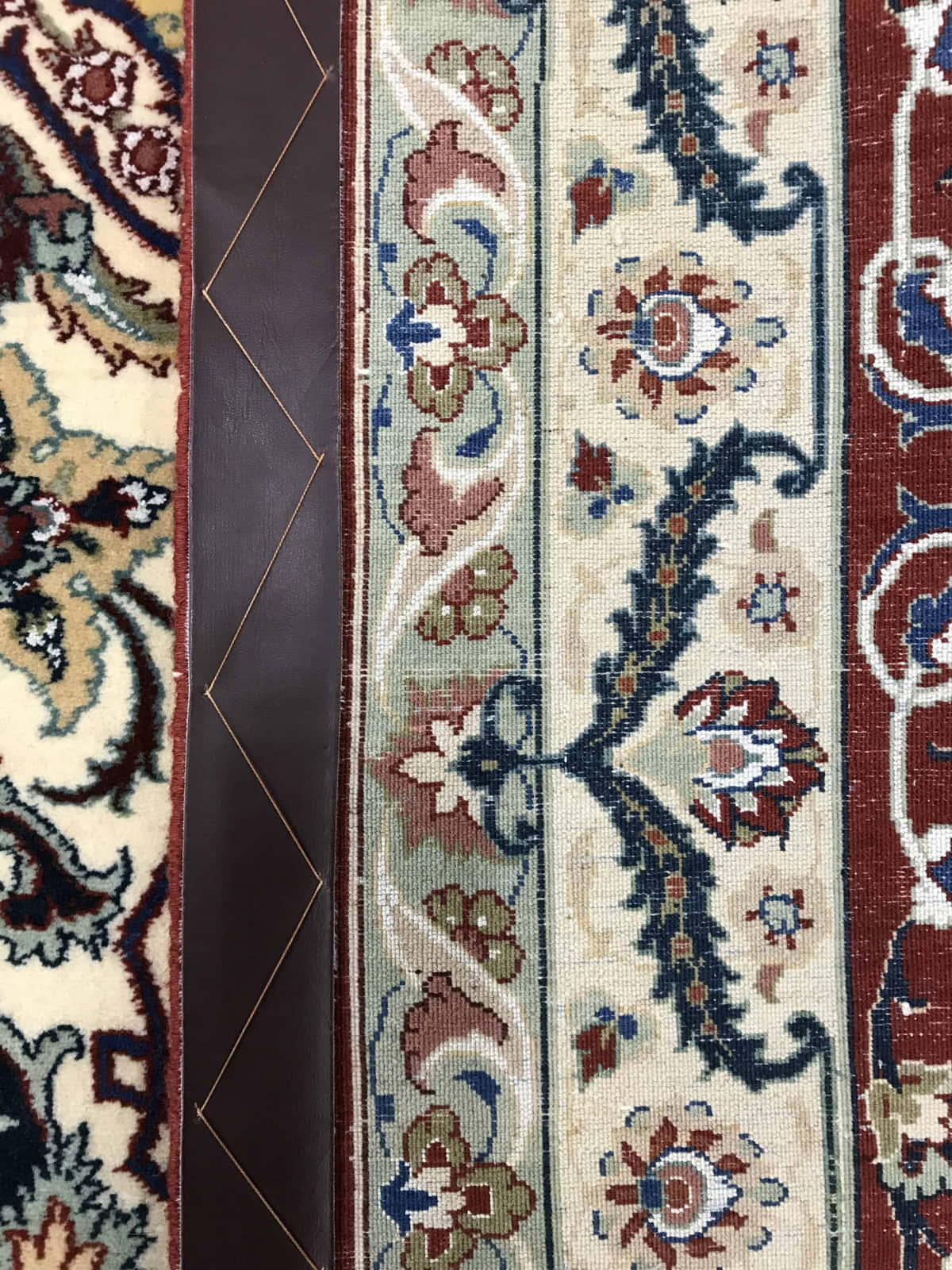 Superfine signed Isfahan, full silk foundation and inlay, vegetable dyes, Persia  424x309cm | Rug# 4490