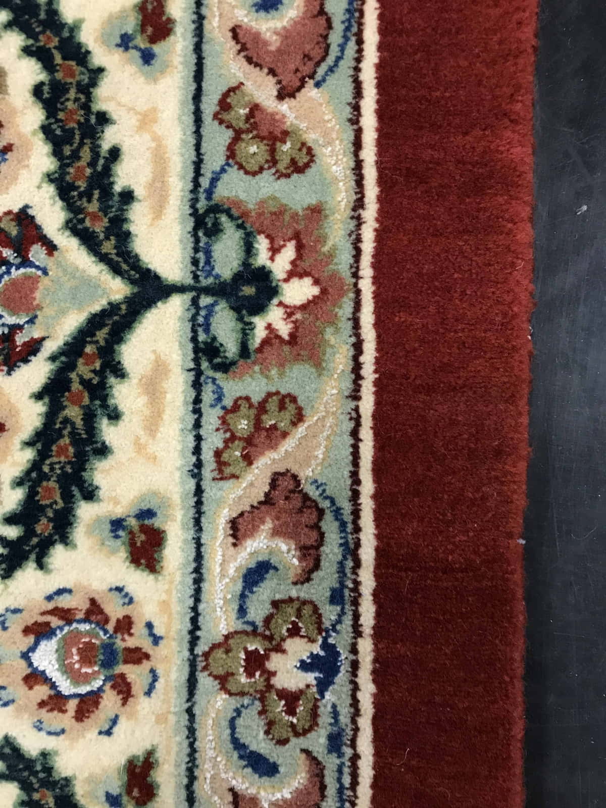 Superfine signed Isfahan, full silk foundation and inlay, vegetable dyes, Persia  424x309cm | Rug# 4490