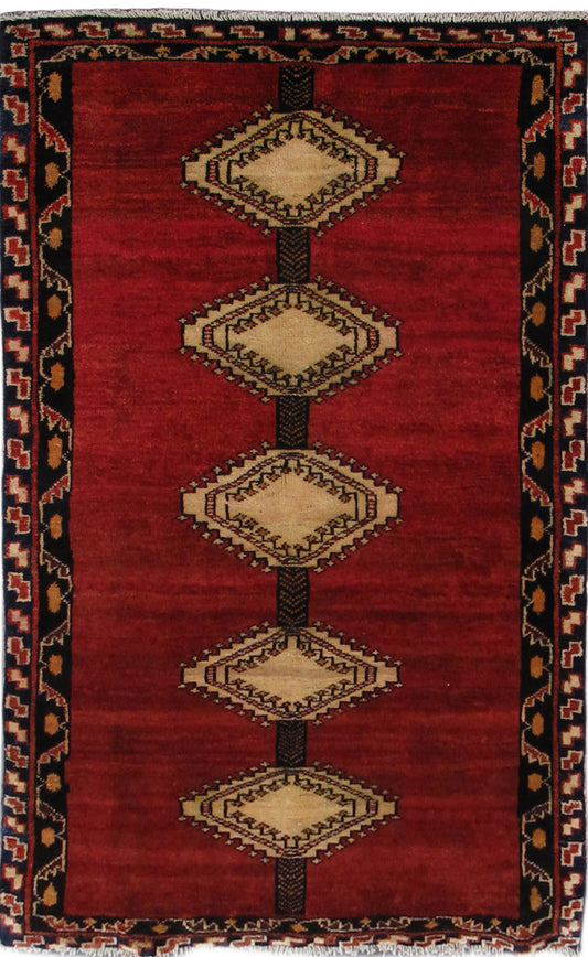 Vintage Nomadic Gabbeh 210x119cm | Rug# 4534