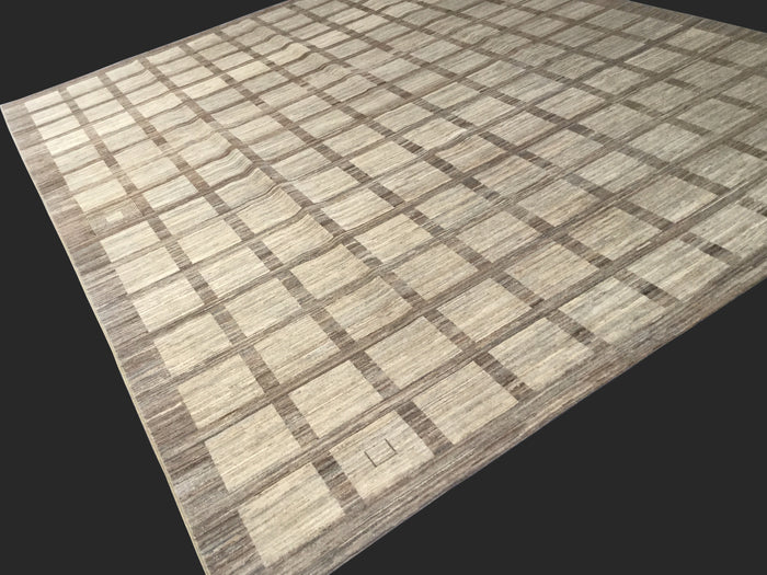 Persian Gabbeh, natural colour wool, no dyes 387x299 cm | Rug# 14037