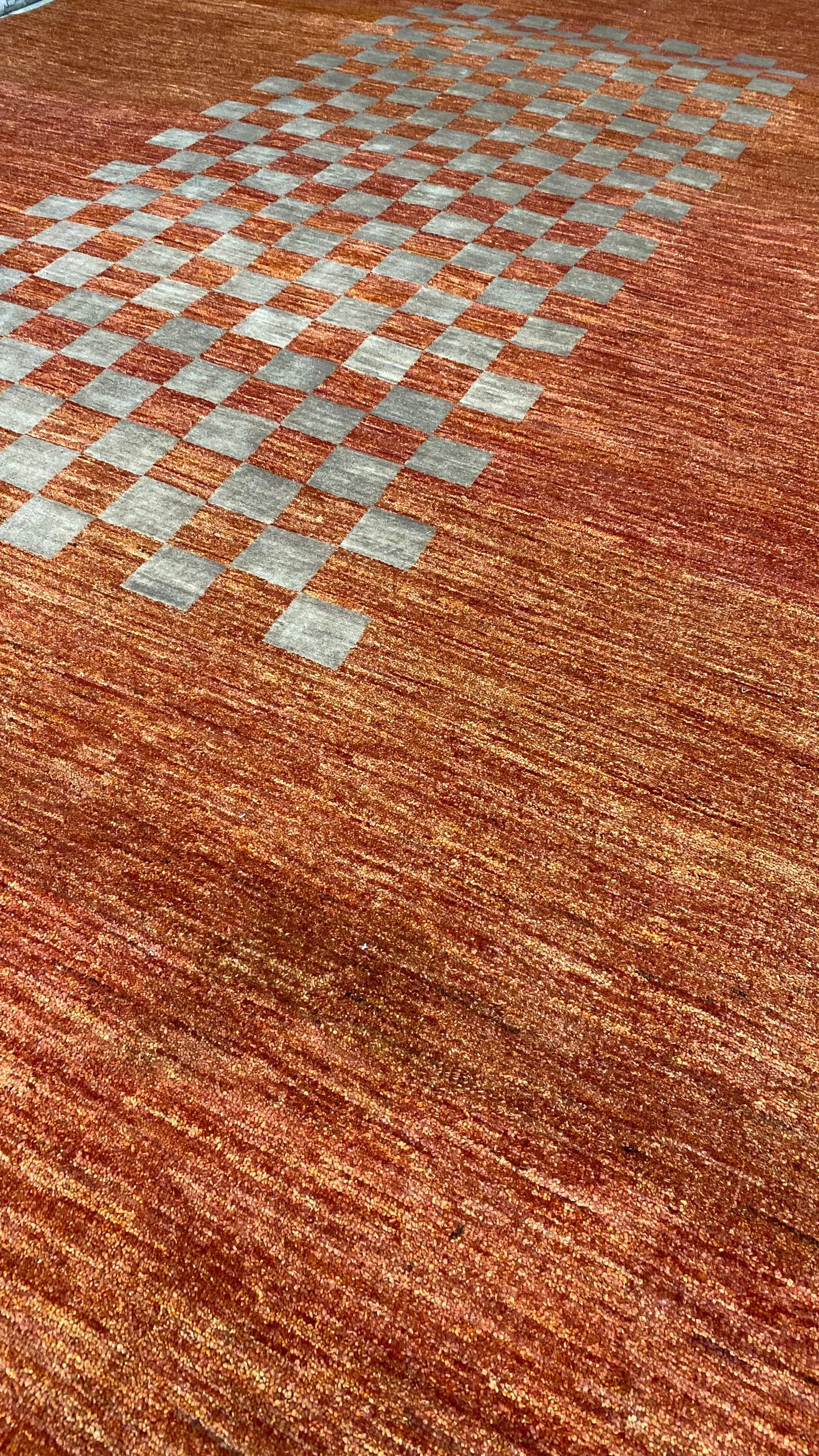 Afghan Turkaman weave, custom made quality modern design 420x278 cm | Rug# 14031