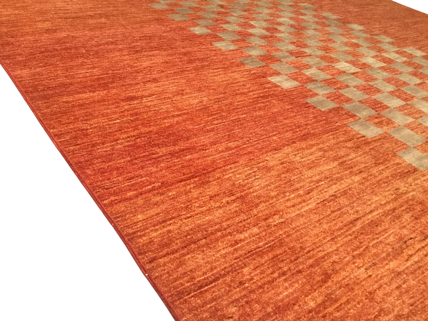 Afghan Turkaman weave, custom made quality modern design 420x278 cm | Rug# 14031
