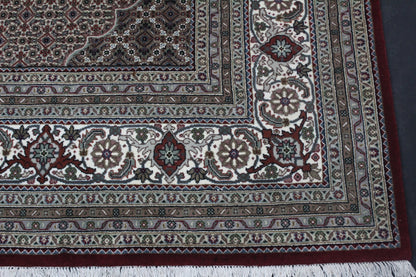 Superfine Amritsar in Tabriz  NZ wool pile 304x252 cm | Rug# 31061