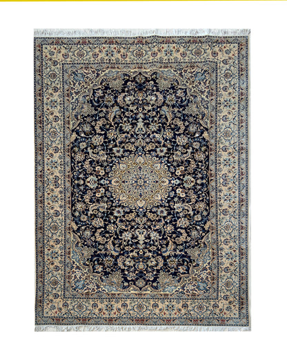 Fine Persian Nain 9LA Shah-Abbassi Rug 378x264 cm | Rug# 10071