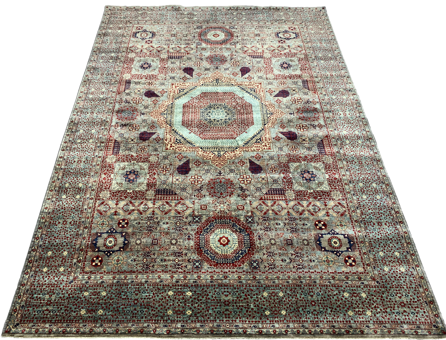 Superfine and custom-made Mamluk rug  424x301 cm | Rug# 26336