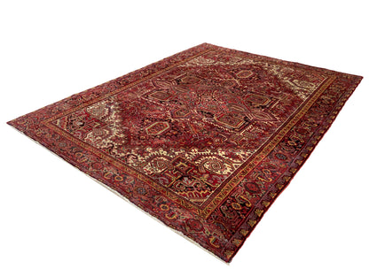 Vintage Persian Heriz Rug 371x280cm | Rug# 10327
