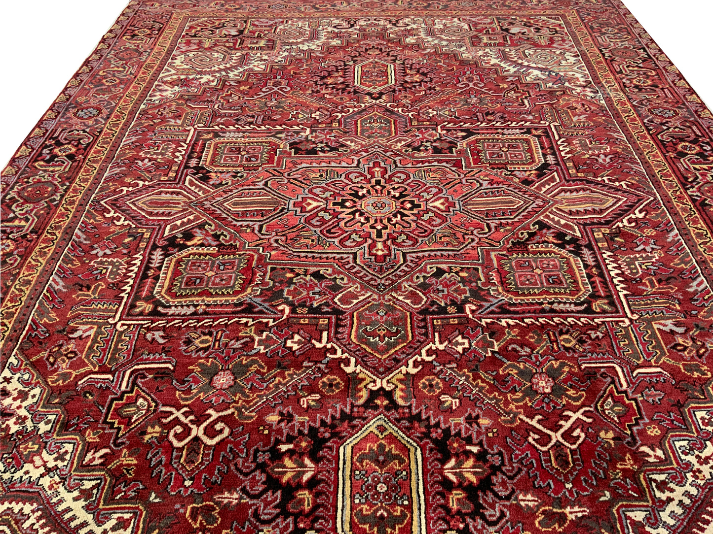 Vintage Persian Heriz Rug 371x280cm | Rug# 10327