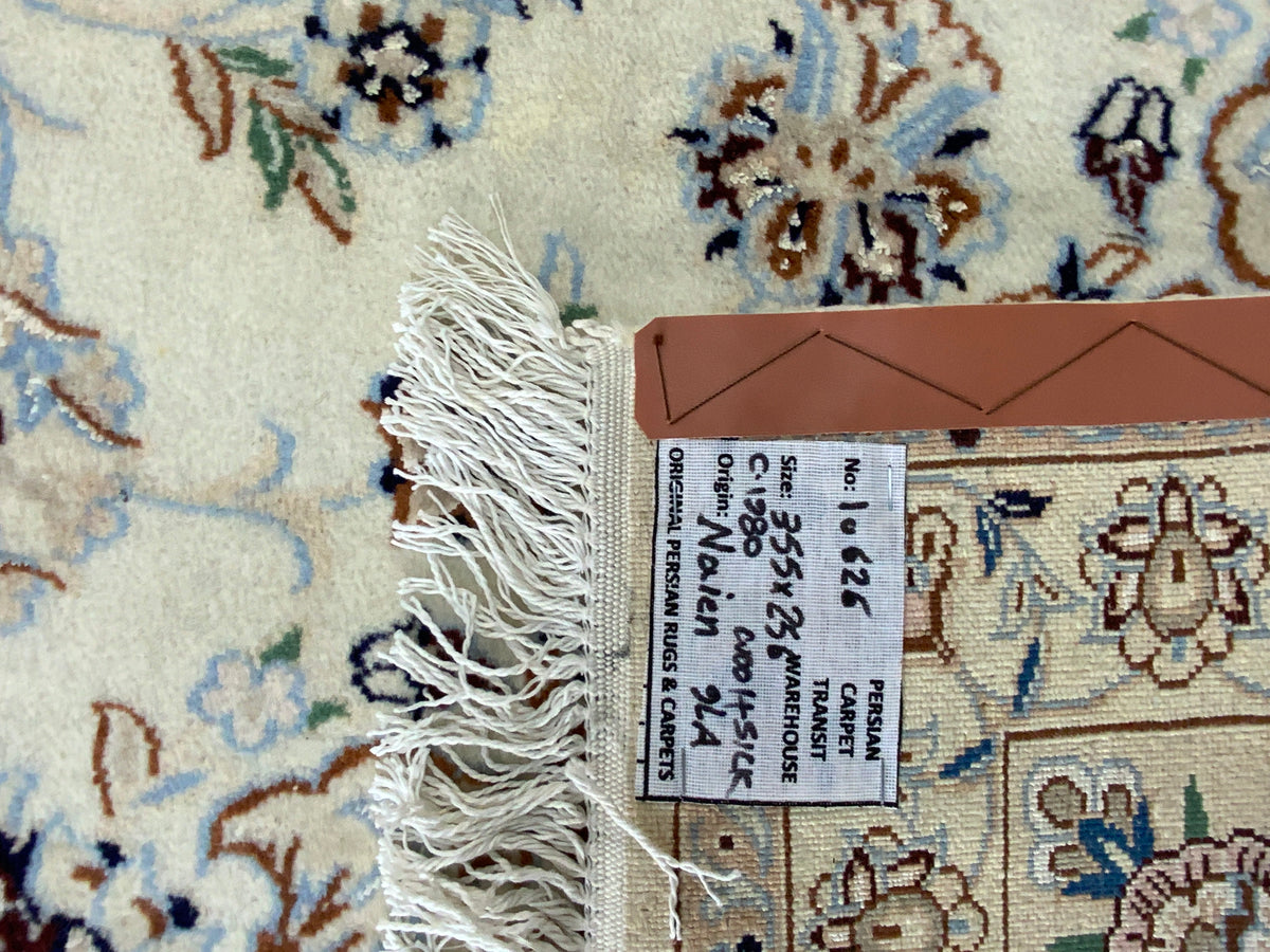 Persian Nain 9LA Rug 355x256 cm | Rug# 10626