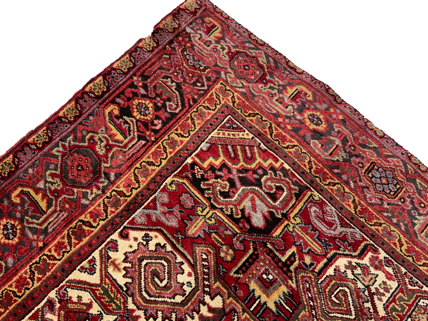 Vintage Persian Heriz Rug 371x280cm | Rug# 10327