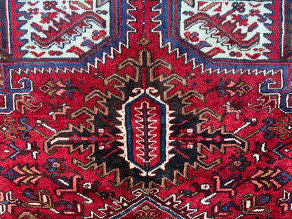 Vintage Persian Heriz Rug, 382x302 cm | Rug# 10329