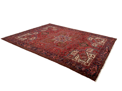 Vintage Persian Heriz Rug, 382x302 cm | Rug# 10329
