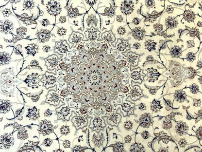 Superfine Nain , wool & silk, Persia 352x253cm | Rug# 10290
