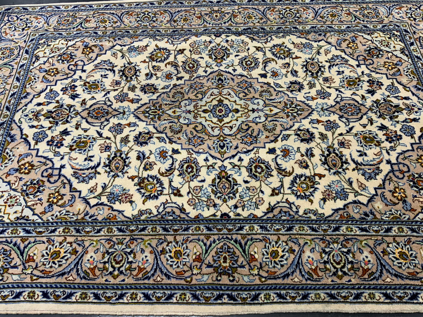 Persian Kashan Rug 215x142cm | Rug# 10424