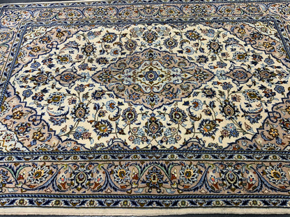 Persian Kashan Rug 215x142cm | Rug# 10424