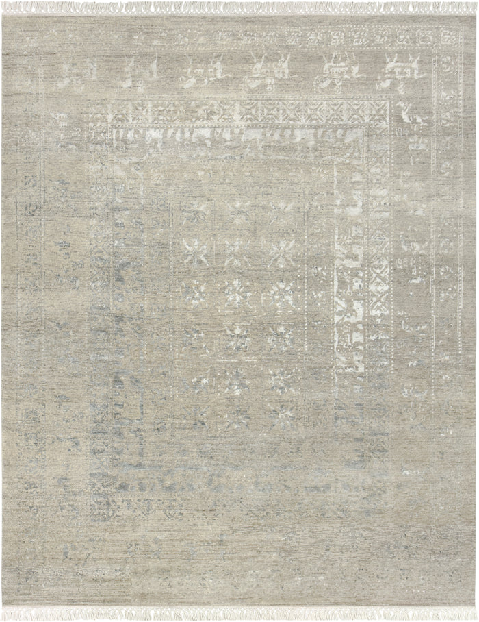 Hand-Knotted Jaipur, Transitional Pazyryk-Inspired  311x265 cm | Rug# 31314