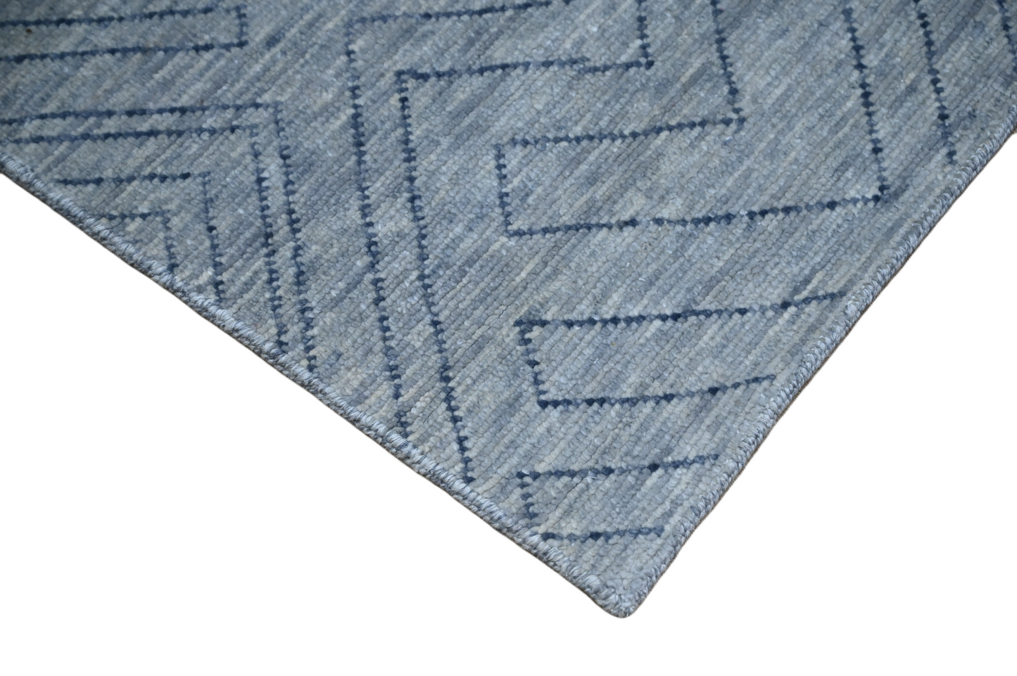 Hand knotted Scandinavian texture design 307x243 cm | Rug# 31561