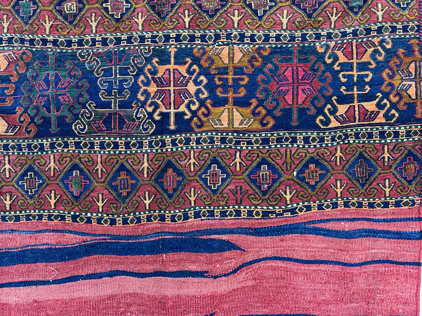 Azerbaijan Sumac Mafresh – Rare Bedding-Bag Face  167x115cm | Rug# 10474