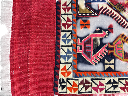 Nomadic Azari Sumak Mafresh – Bedding-Bag Face  176x112cm | Rug# 10482