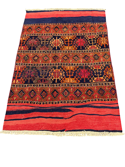Azerbaijan Sumac Mafresh – Rare Bedding-Bag Face  167x115cm | Rug# 10474