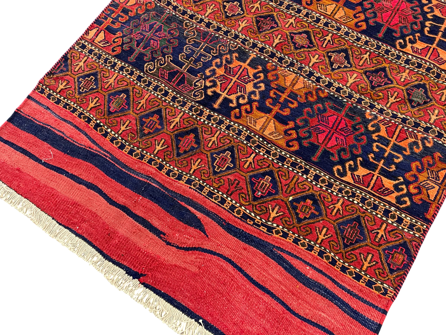 Azerbaijan Sumac Mafresh – Rare Bedding-Bag Face  167x115cm | Rug# 10474