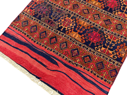 Azerbaijan Sumac Mafresh – Rare Bedding-Bag Face  167x115cm | Rug# 10474