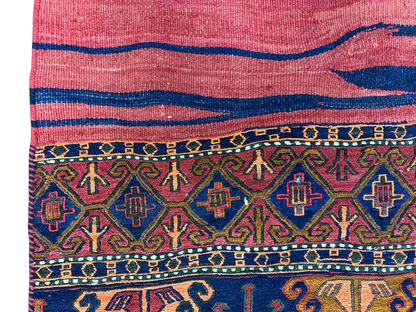 Azerbaijan Sumac Mafresh – Rare Bedding-Bag Face  167x115cm | Rug# 10474