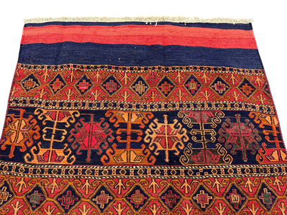 Azerbaijan Sumac Mafresh – Rare Bedding-Bag Face  167x115cm | Rug# 10474