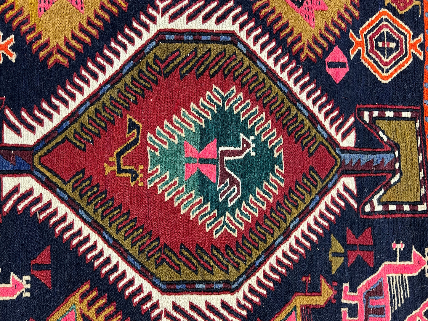 Nomadic Azari Sumak Mafresh – Bedding-Bag Face  176x112cm | Rug# 10482