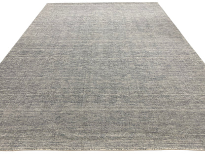 Hand-Loom designer plain in Distressed look 362x279 cm | RUG# 31502
