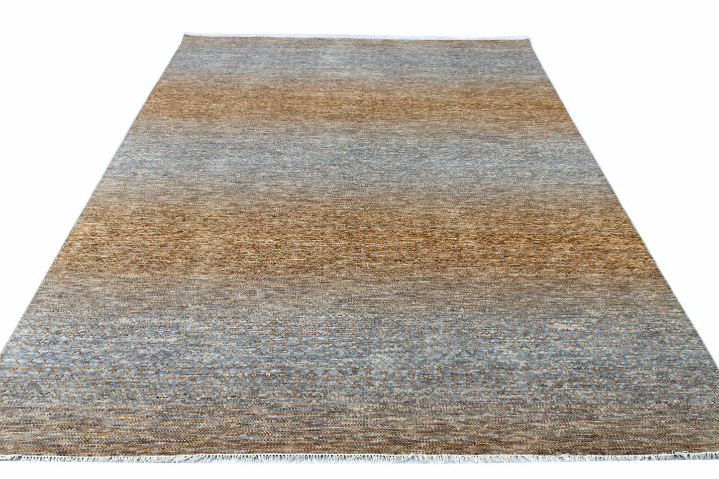 Hand knotted Agra, mid century Scandinavian design  369x277 cm | RUG # 31712