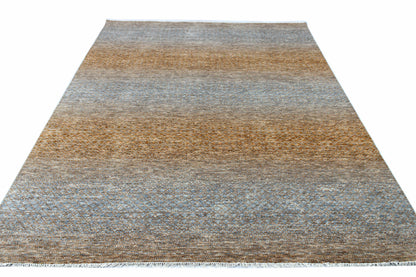 Hand knotted Agra, mid century Scandinavian design  369x277 cm | RUG # 31712