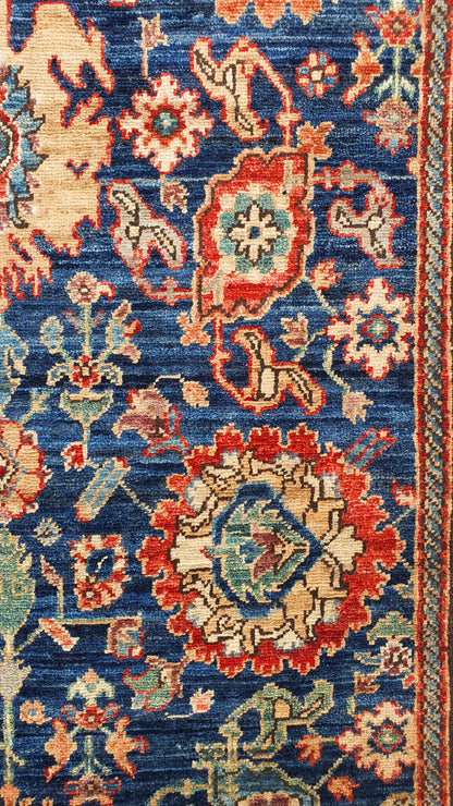 Custom-Made Afghan Heriz-Serapi Runner Rug 487x87 cm | Rug# 26727