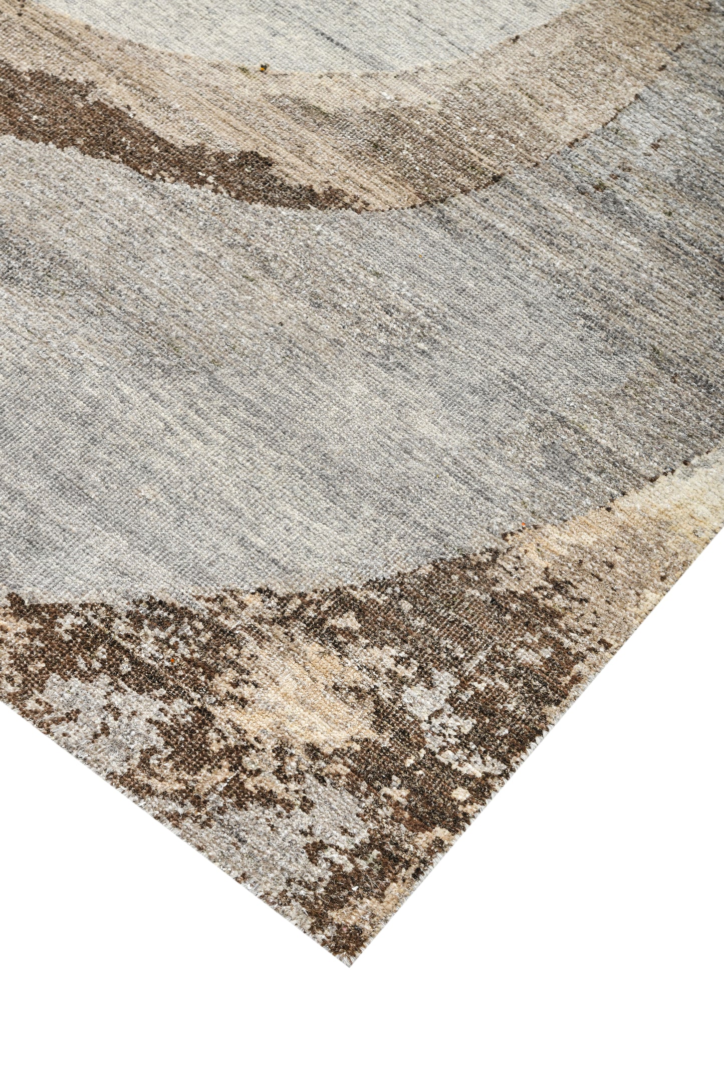Silk & wool Jaipur Abstract designer rug 361x278 cm | Rug#31793