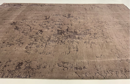 Hand-Loom rug woven with fine wool and bamboo silk pile  294x204cm | Rug# 10648