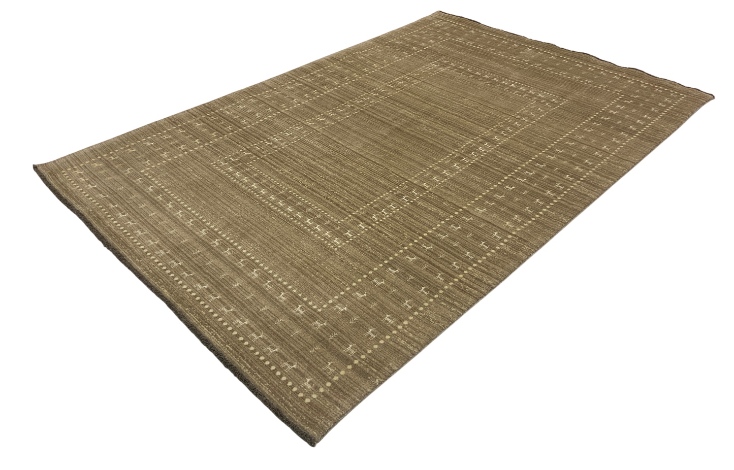 Hand-Loom rug woven with fine wool and bamboo silk, 297x201cm | Rug# 10657