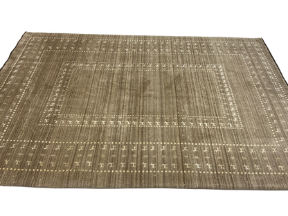 Hand-Loom rug woven with fine wool and bamboo silk, 297x201cm | Rug# 10657
