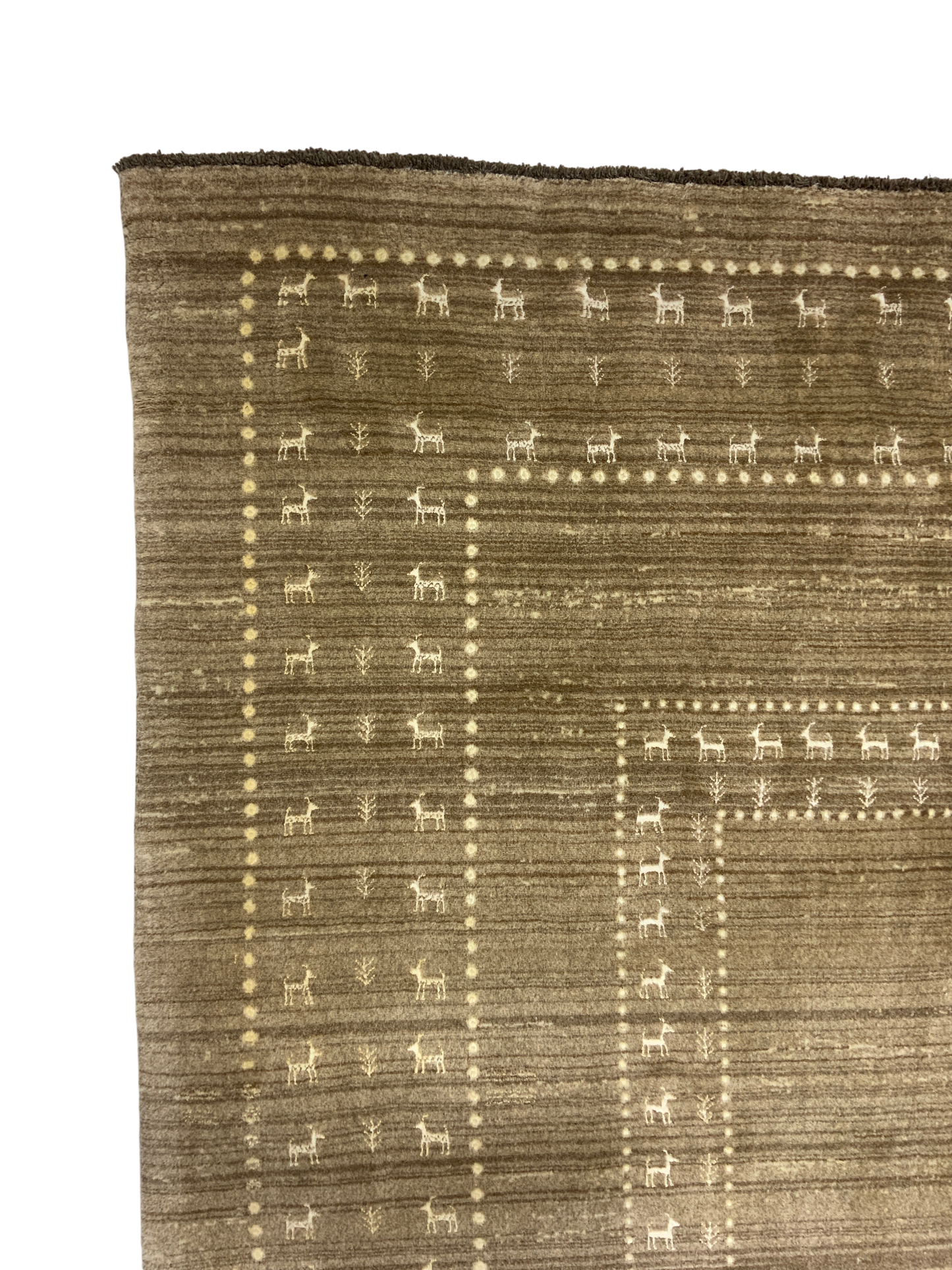 Hand-Loom rug woven with fine wool and bamboo silk, 297x201cm | Rug# 10657