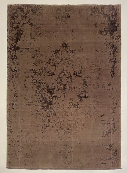 Hand-Loom rug woven with fine wool and bamboo silk pile  294x204cm | Rug# 10648